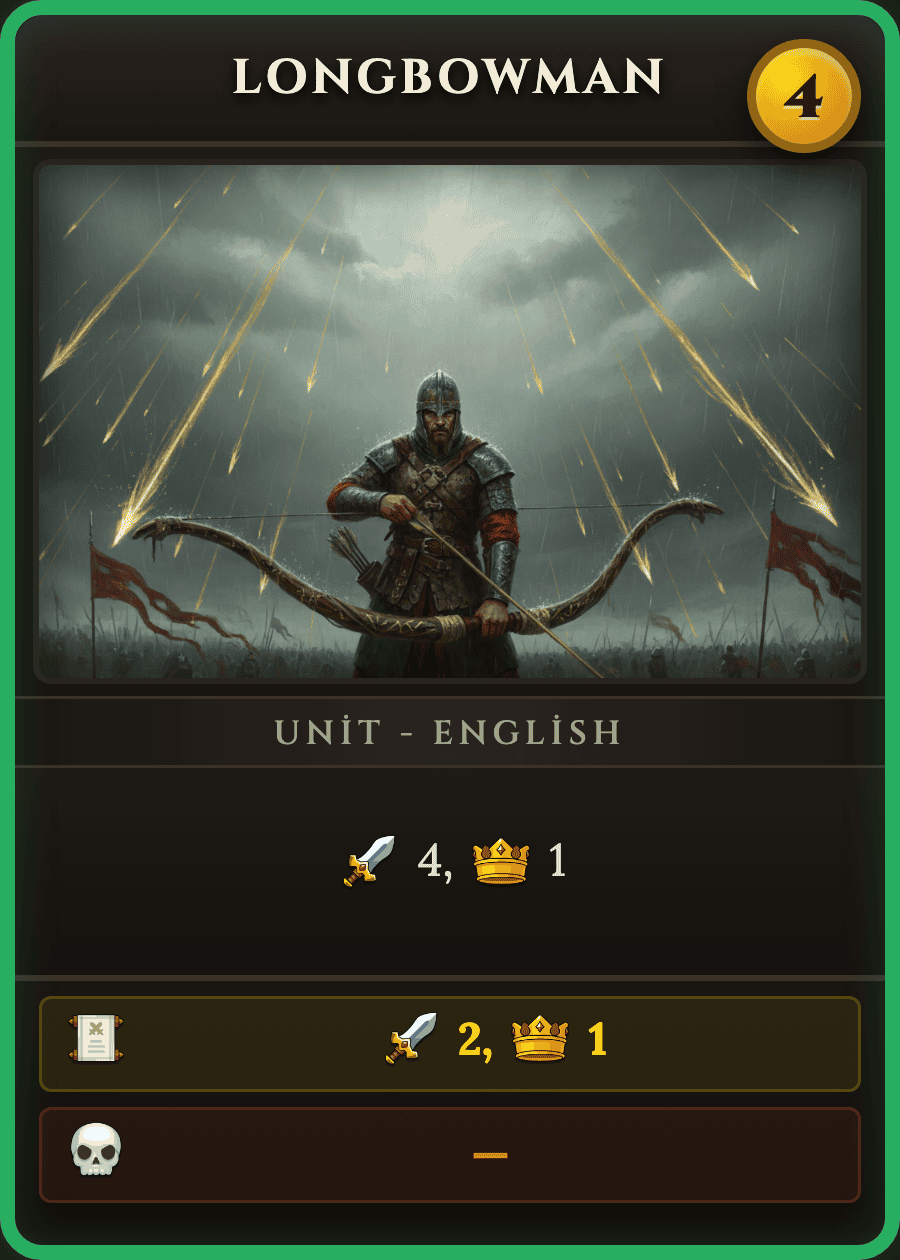 Longbowman - English Faction Archer